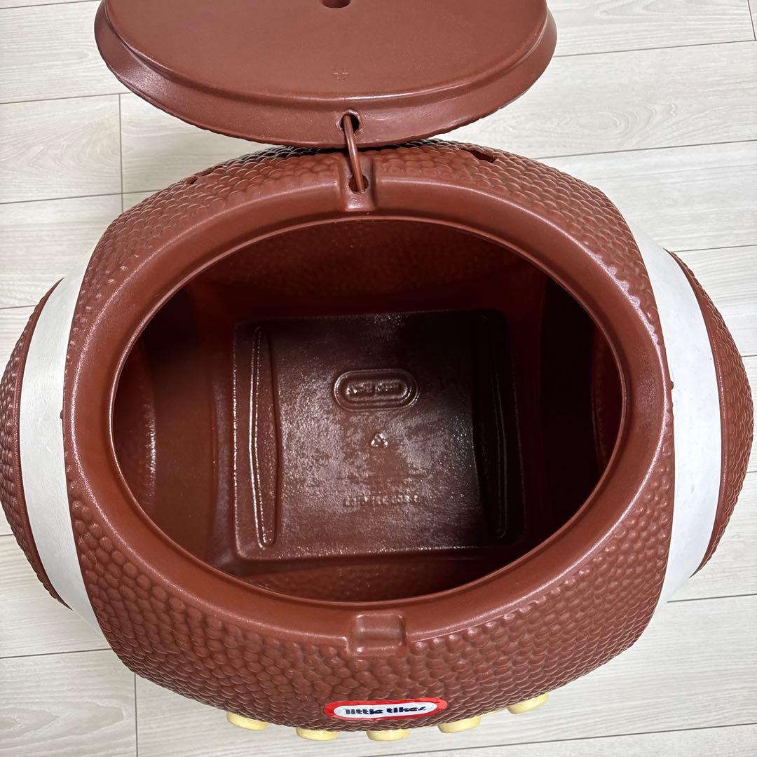 Little Tikes アメリカンフットボール型収納ボックス