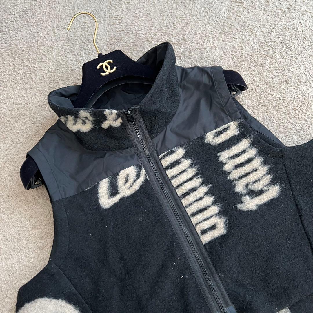 エイココンドウ　ベスト　ポンチョ風　ブラック　40 日本製