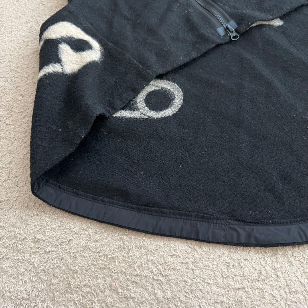 エイココンドウ　ベスト　ポンチョ風　ブラック　40 日本製