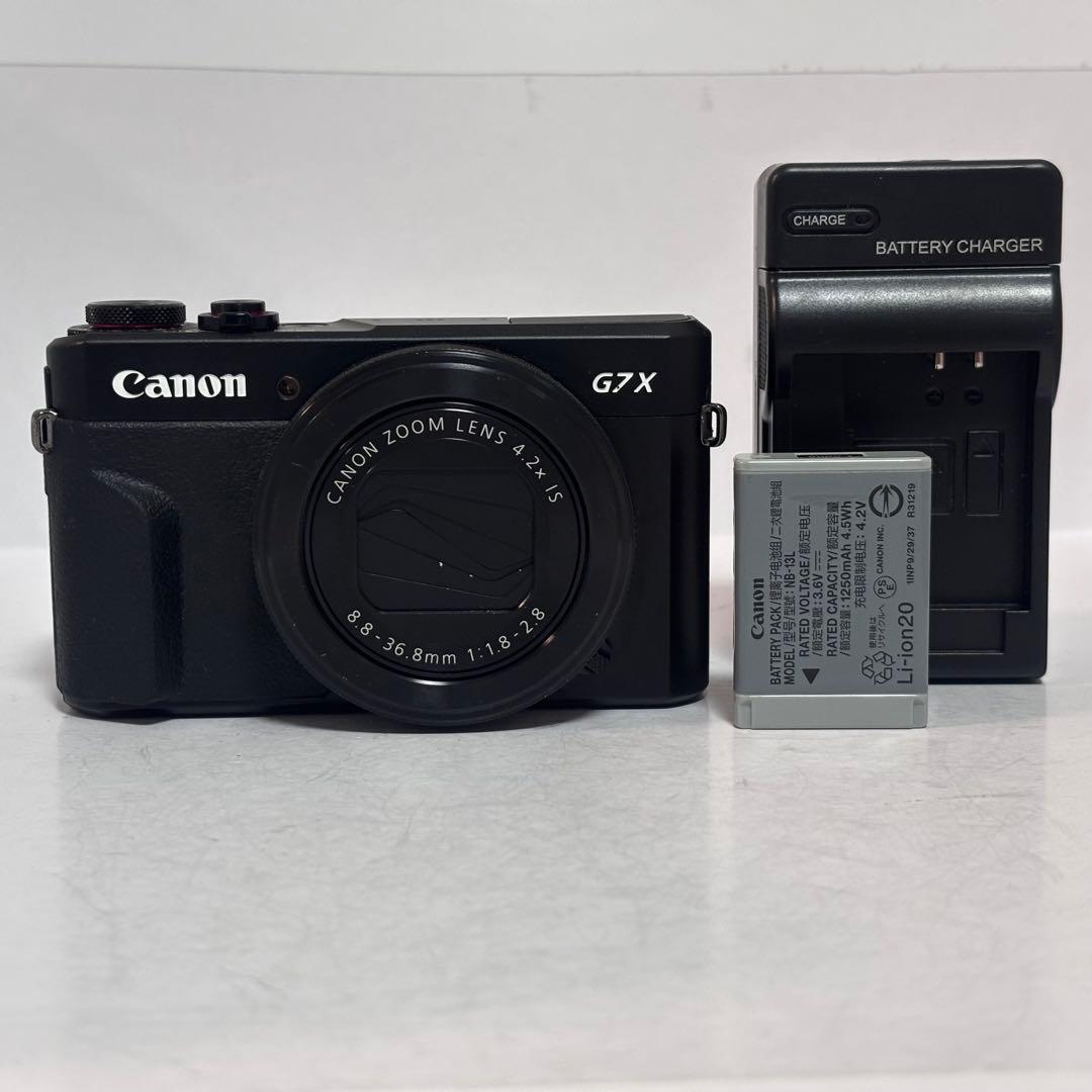 【現状品】Canon PowerShot G7X Mark II 動作確認済み