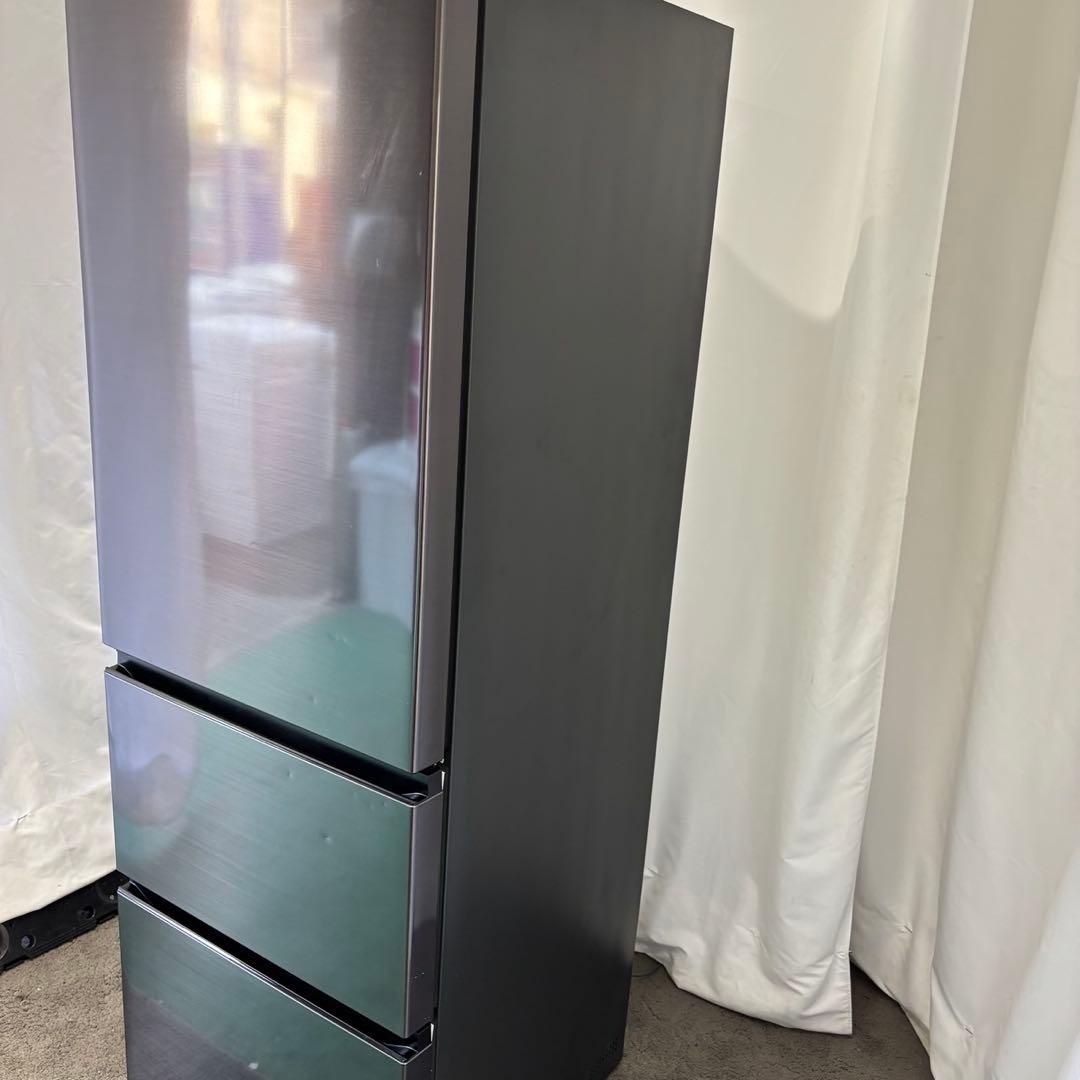 767⭕️冷蔵庫　日立　黒　大型　300-400ℓ　綺麗　安い　設置無料