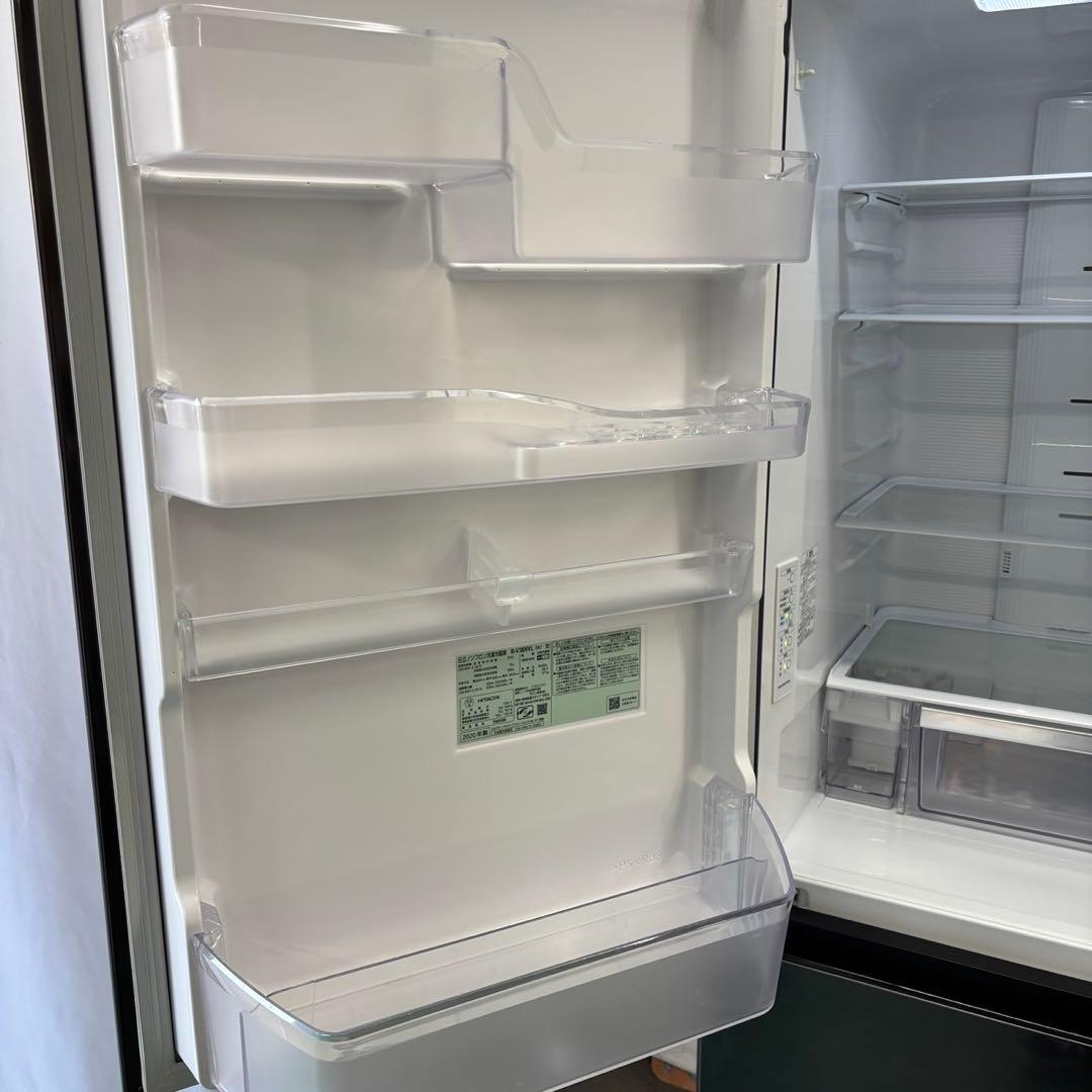 767⭕️冷蔵庫　日立　黒　大型　300-400ℓ　綺麗　安い　設置無料