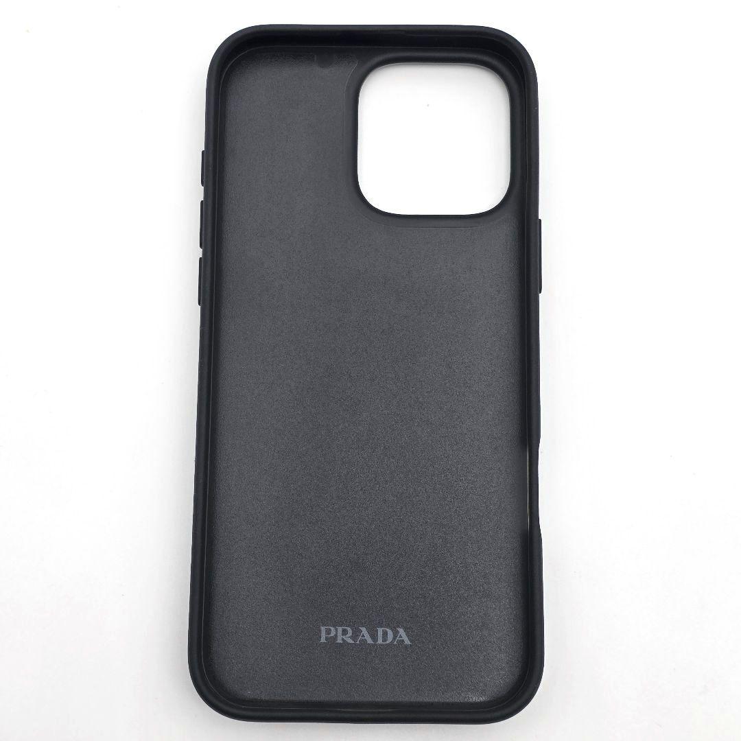 ✨美品✨PRADA iphone16proMAX ケース 三角ロゴ サフィアーノ