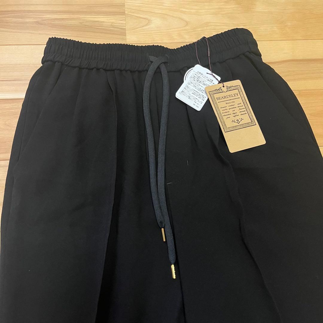 新品未使用　ビアズリー　ジョーゼットトラックパンツ