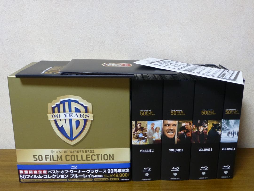 WARNER　50Film　Collection　Bluraydisk　54枚組