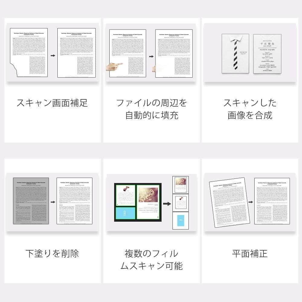 ドキュメントスキャナー ブックスキャナー S5 2200万画素