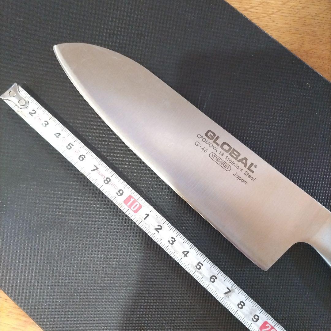 GLOBAL 包丁3本・シャープナーセット おまけ（チーズグレーター,ふきん）