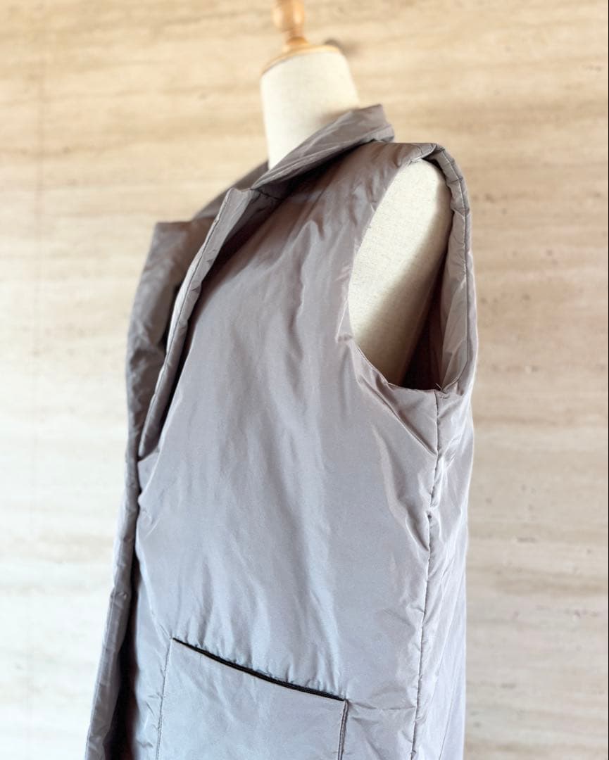 【FABIANA FILIPPI】美品！ベスト　ジレ　グレー