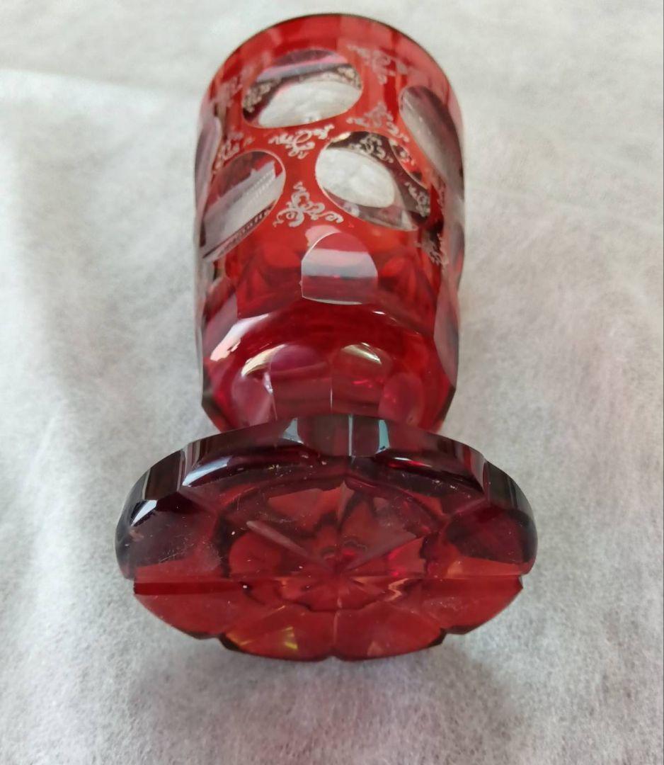 ボヘミアングラス　アンティーク