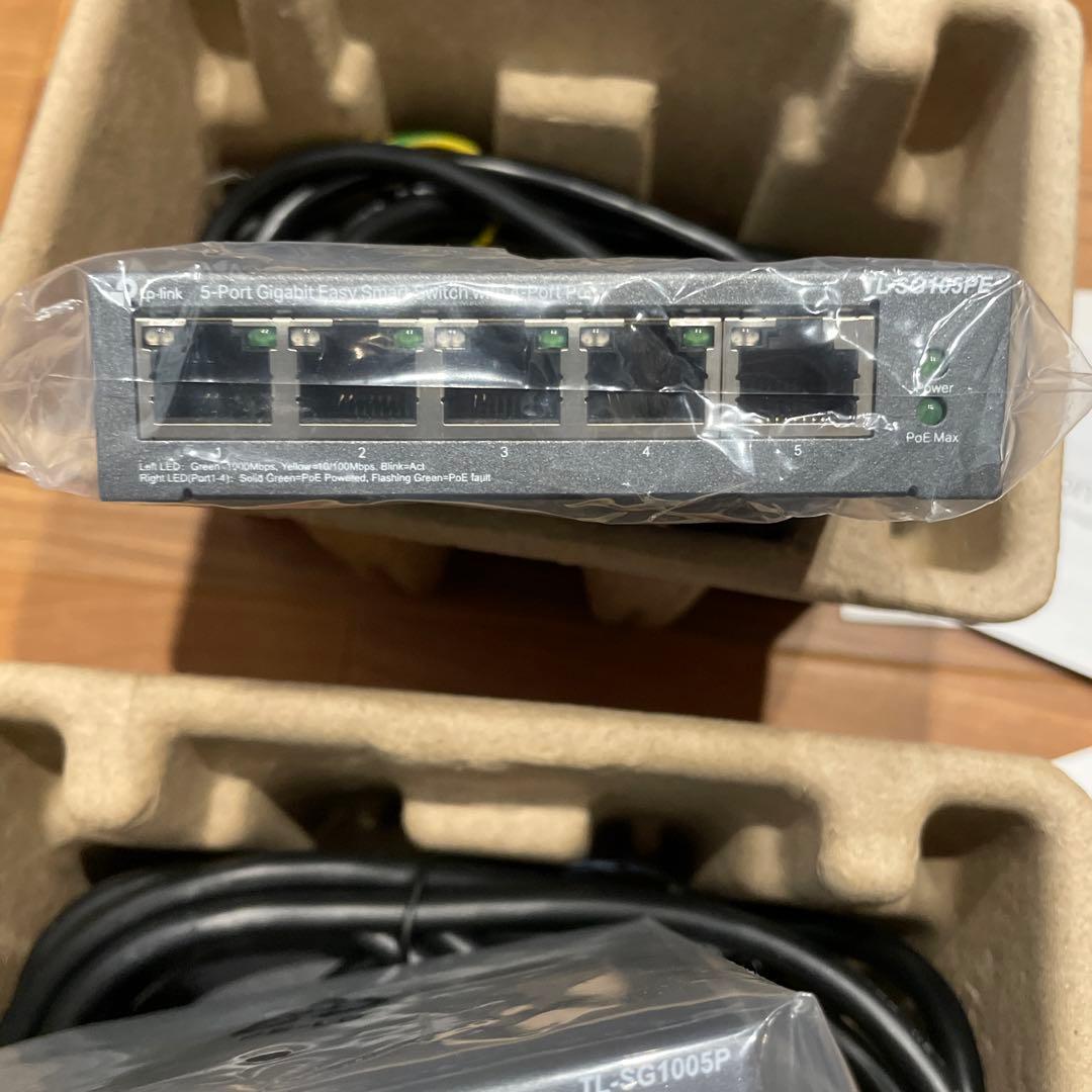 TP-Link 5-Port Gigabit／4-Port PoE+