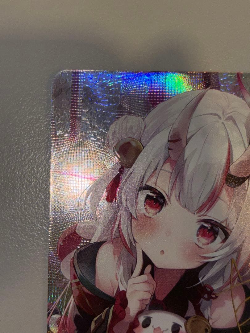 ホロライブ　ホロカ　百鬼あやめ SEC 1枚