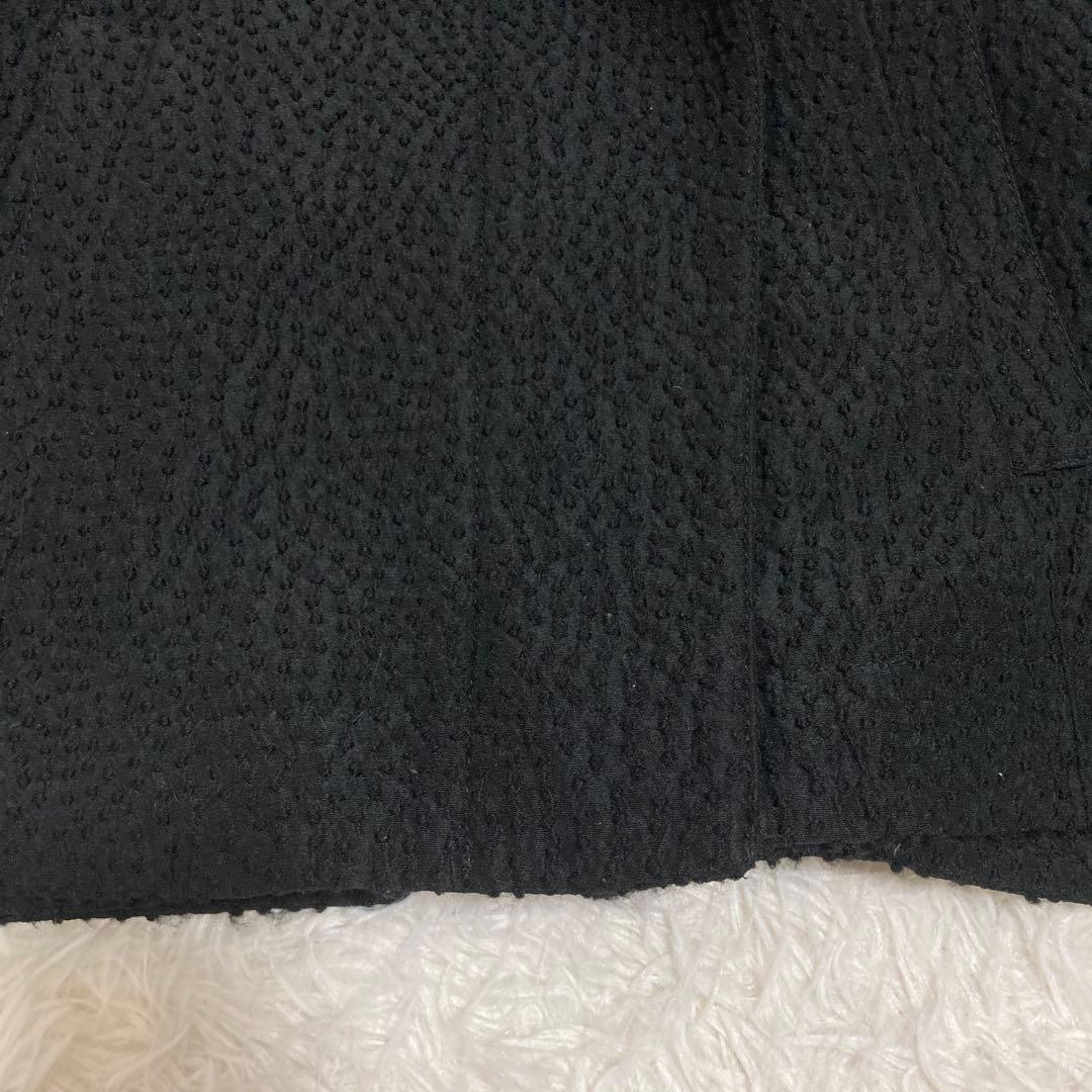 GIORGIO ARMANI ブルゾン ブラック 40 キレイめ オフィス 上品