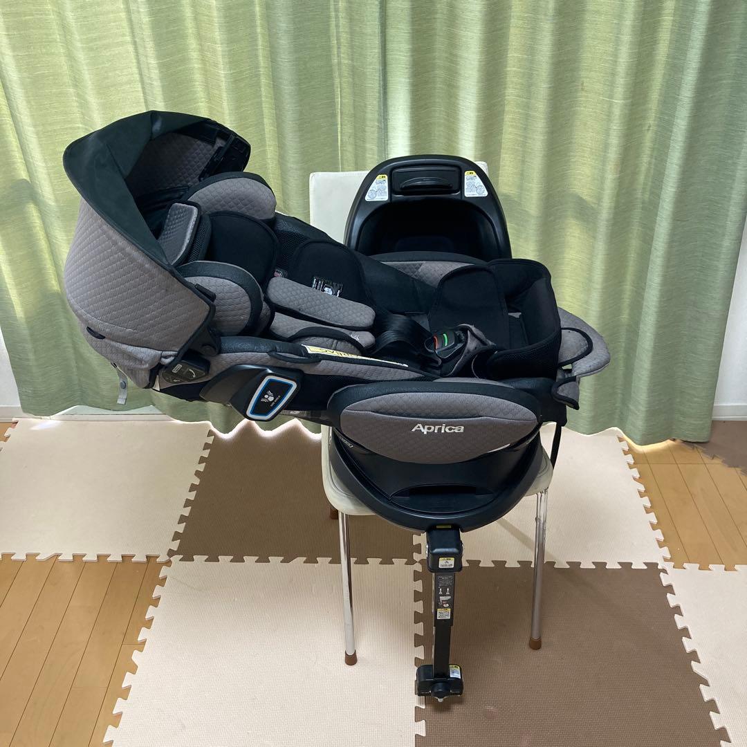 Aprica 車用チャイルドシート フラディア グロウISOFIX360°