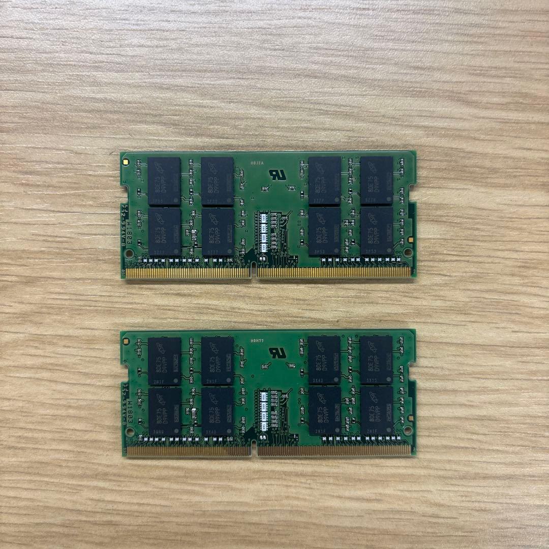 Kingston 16GB DDR4 2666V メモリ