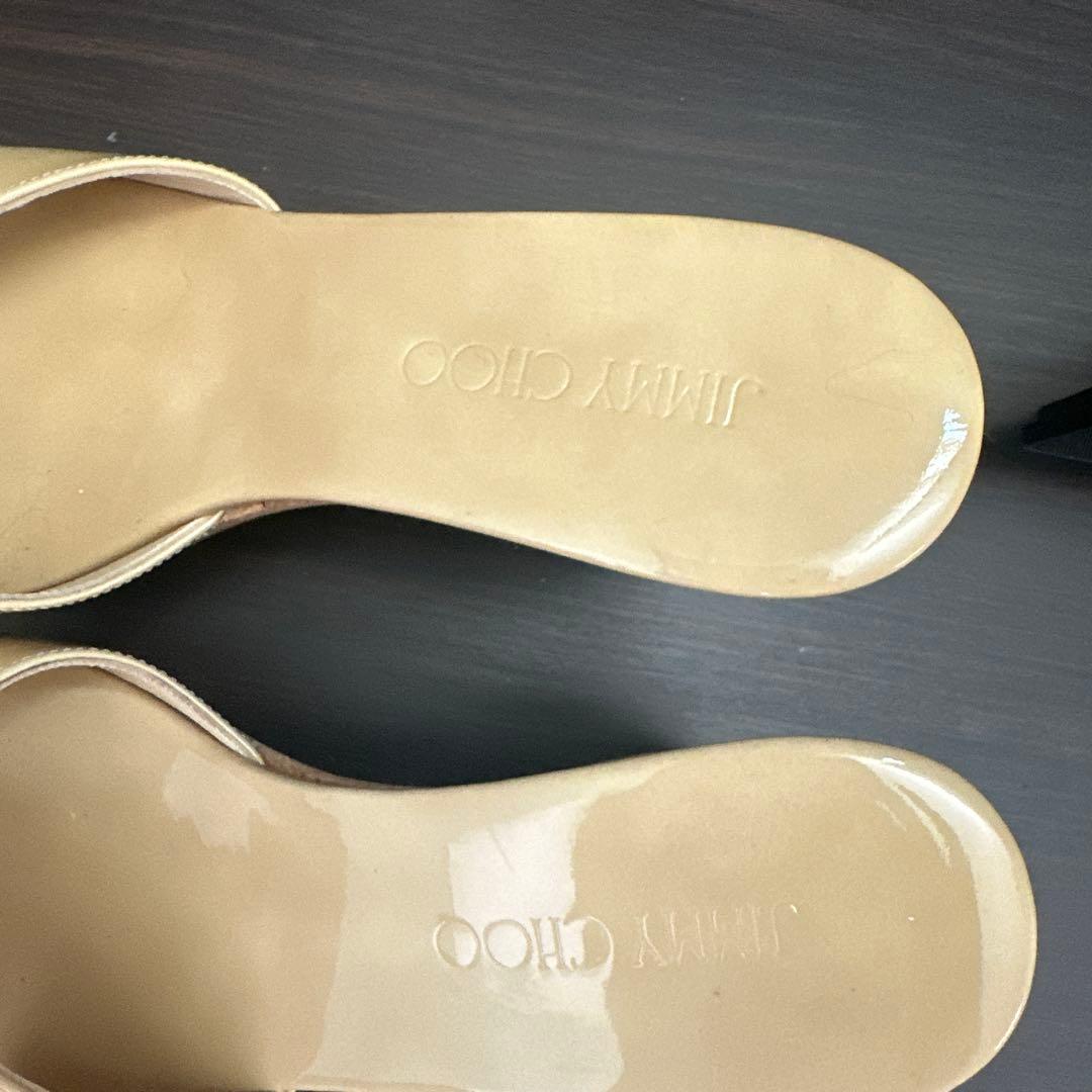 ジミーチュウ　ウェッジヒールサンダル