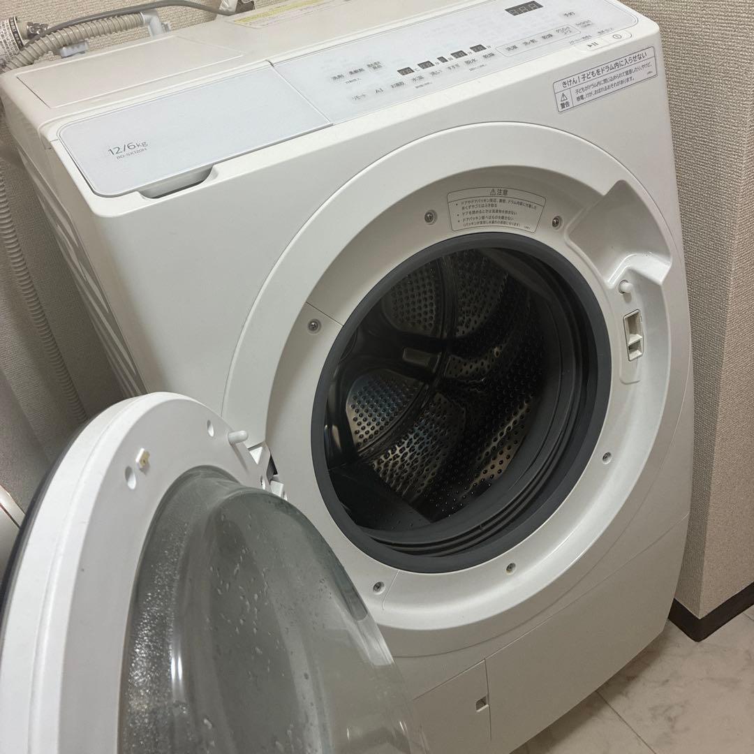 日立　ドラム式洗濯機 本体 ホワイト　bd-sx120hl 2023年製