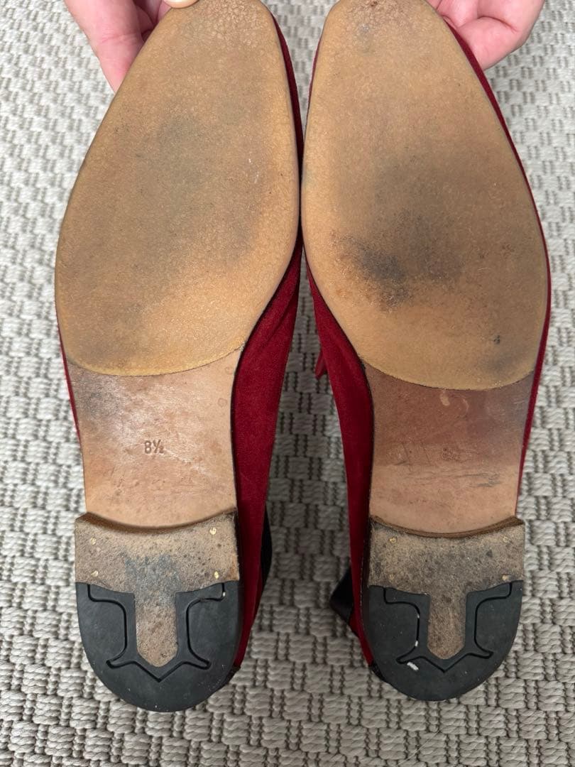 最終価格！コラボ品/ポールスミス & ジョンロブ レッドローファー☺︎