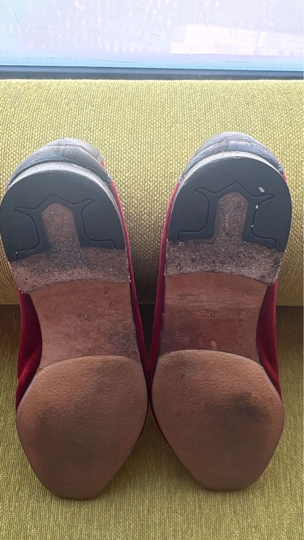 最終価格！コラボ品/ポールスミス & ジョンロブ レッドローファー☺︎