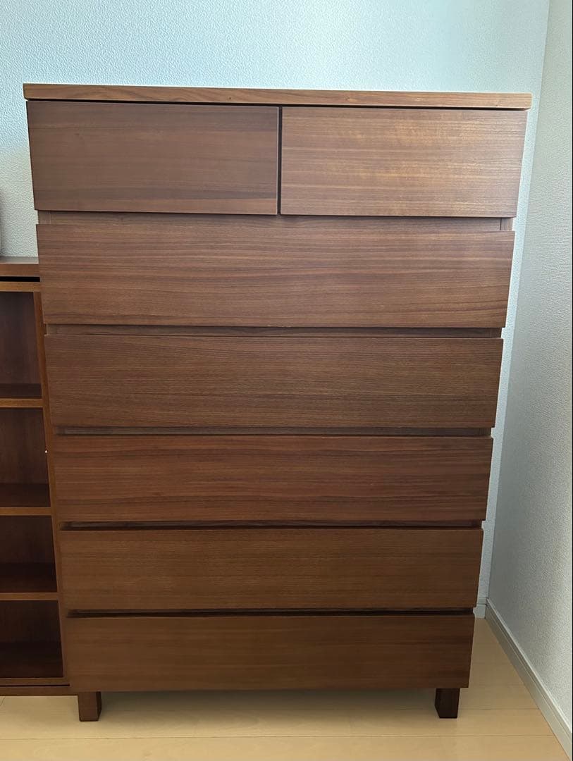 無印良品　6段　チェスト　タンス