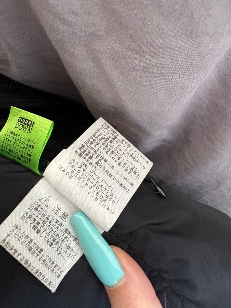 THE NORTH FACE ブラック ヌプシ L