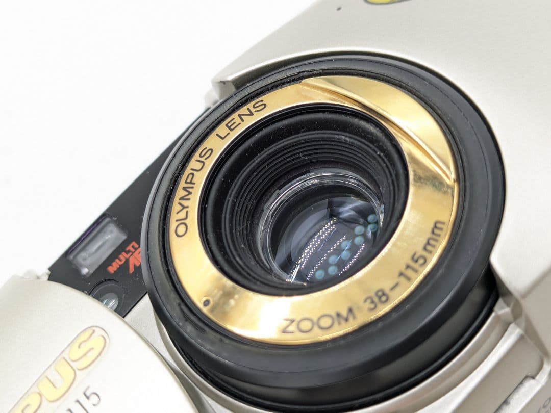 美品！完動品！OLYMPUS μ ZOOM115 DELUXE フィルムカメラ