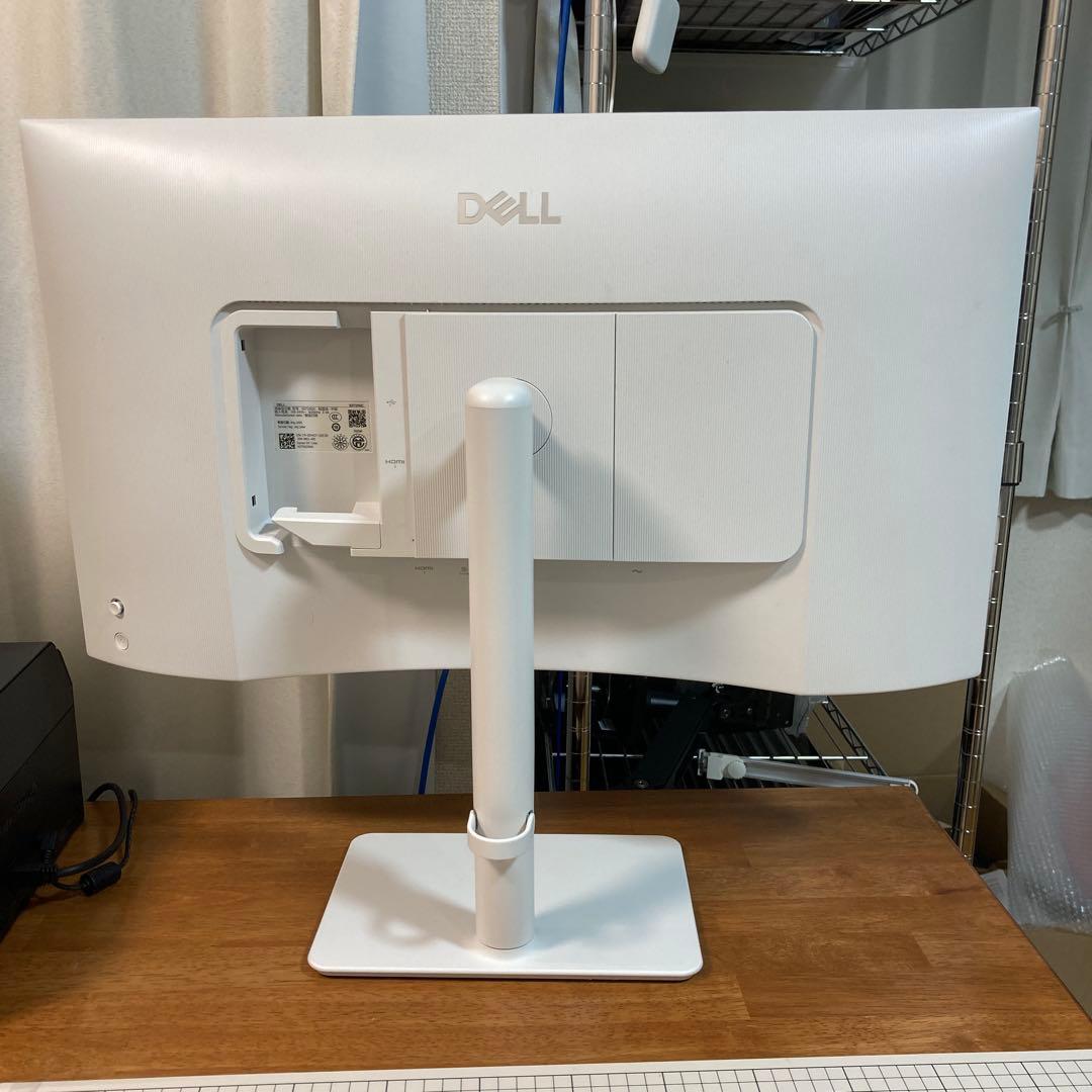 DELL 大画面 ホワイトモニター 本体