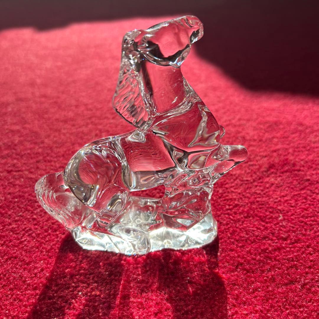 バカラ　馬　ガラス　干支