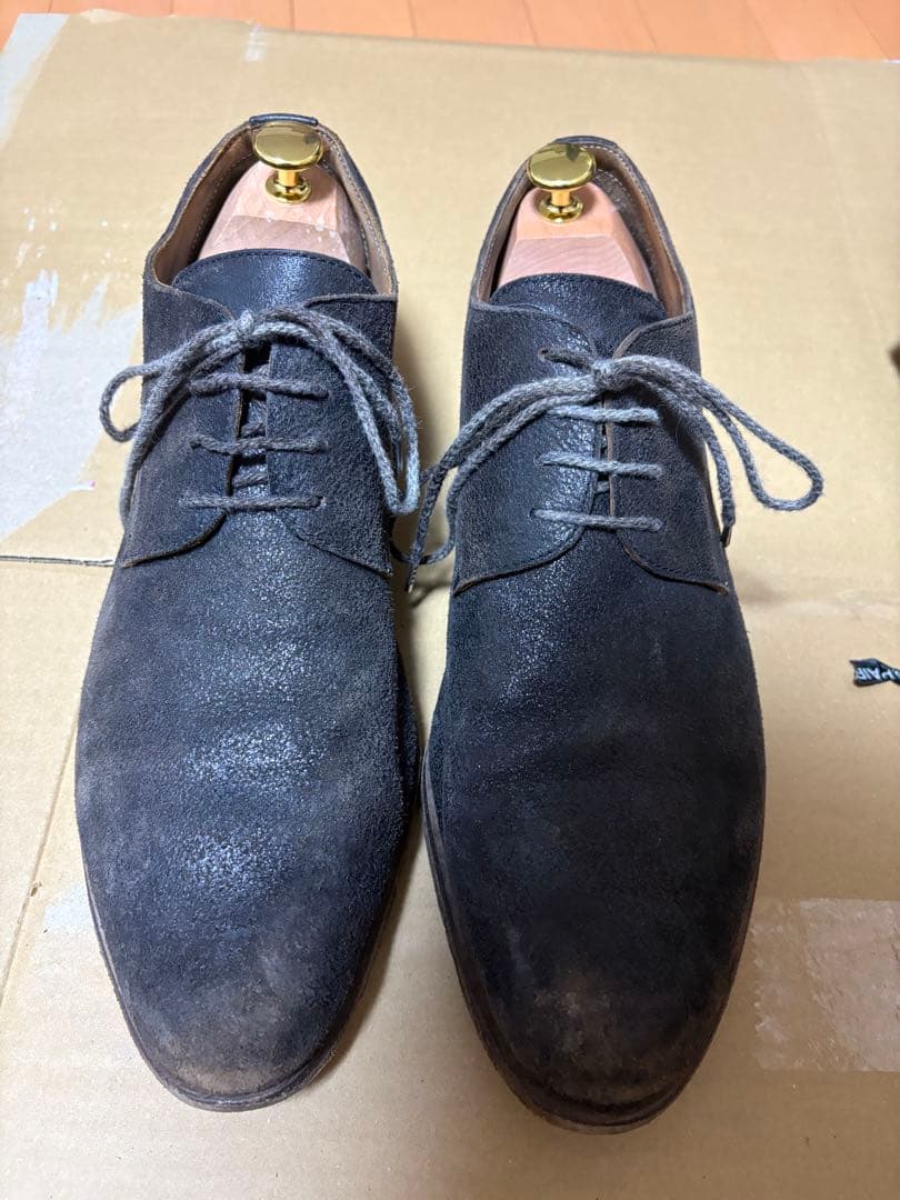 a1923 a diciannoveventitre ダービーシューズ　スエード