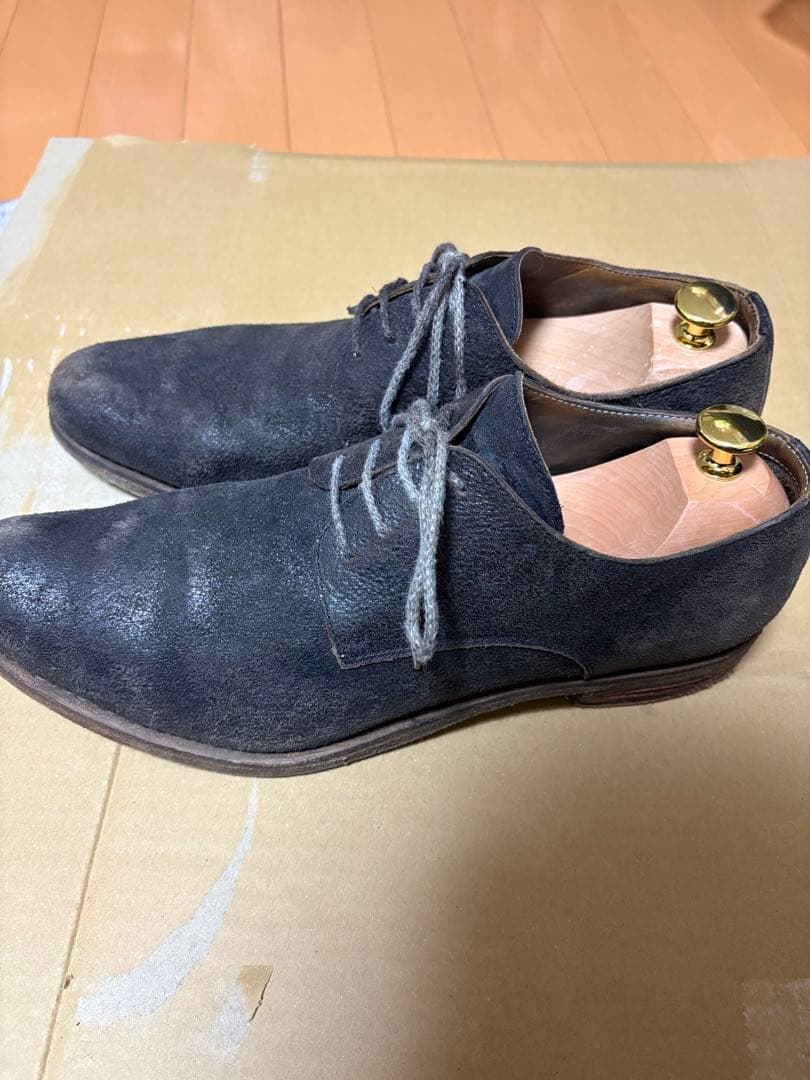 a1923 a diciannoveventitre ダービーシューズ　スエード