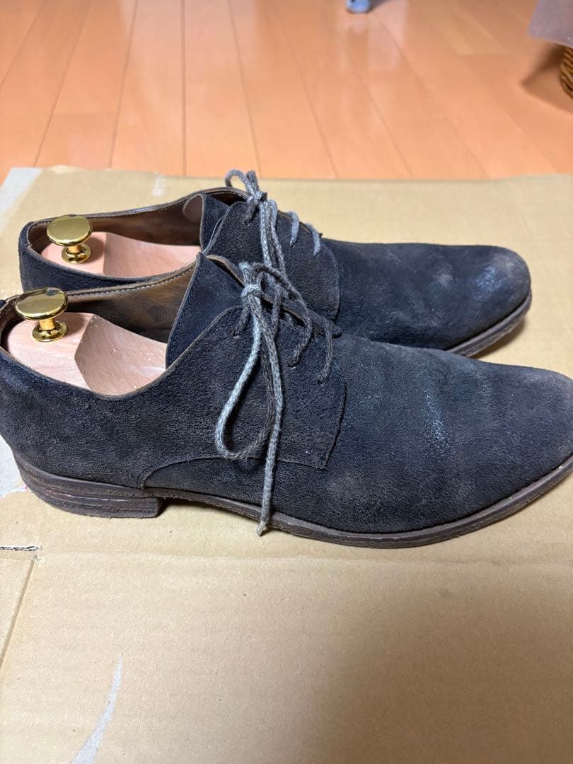 a1923 a diciannoveventitre ダービーシューズ　スエード