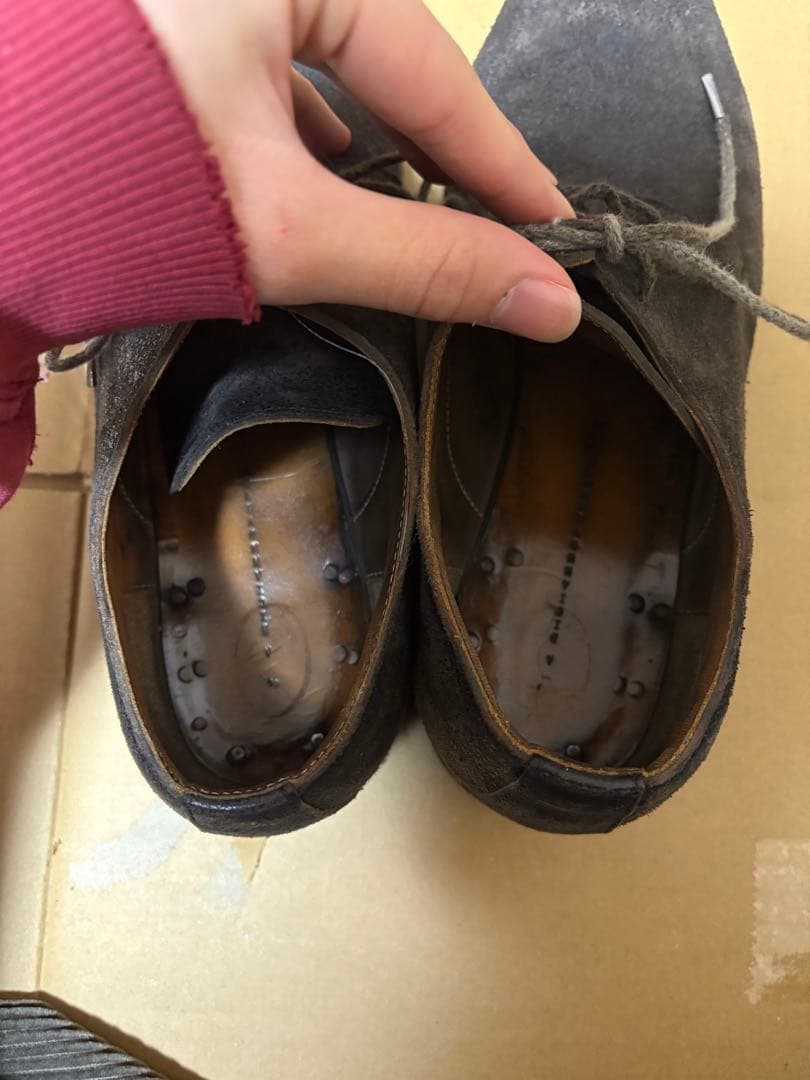 a1923 a diciannoveventitre ダービーシューズ　スエード