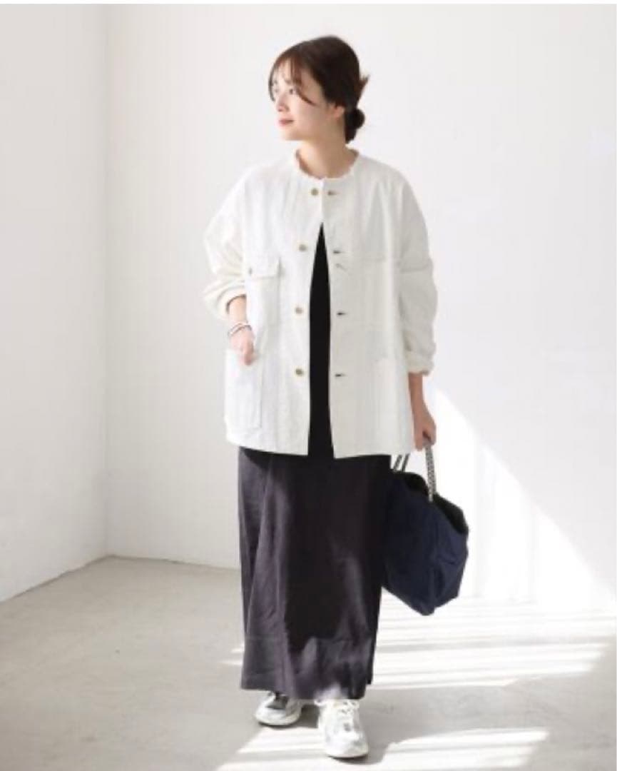 JOURNAL STANDARD デニムカバーオール FREE 生成り ホワイト