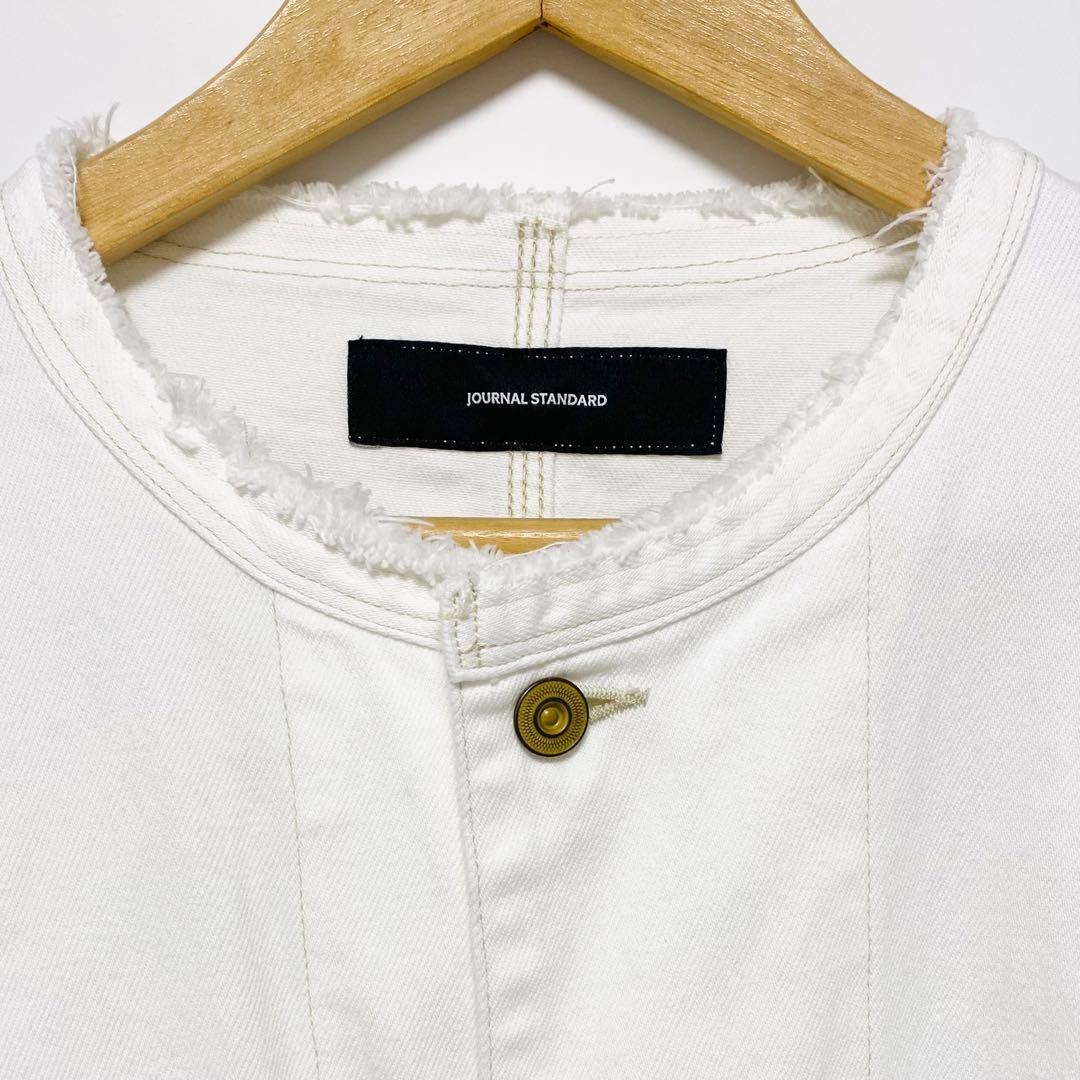 JOURNAL STANDARD デニムカバーオール FREE 生成り ホワイト