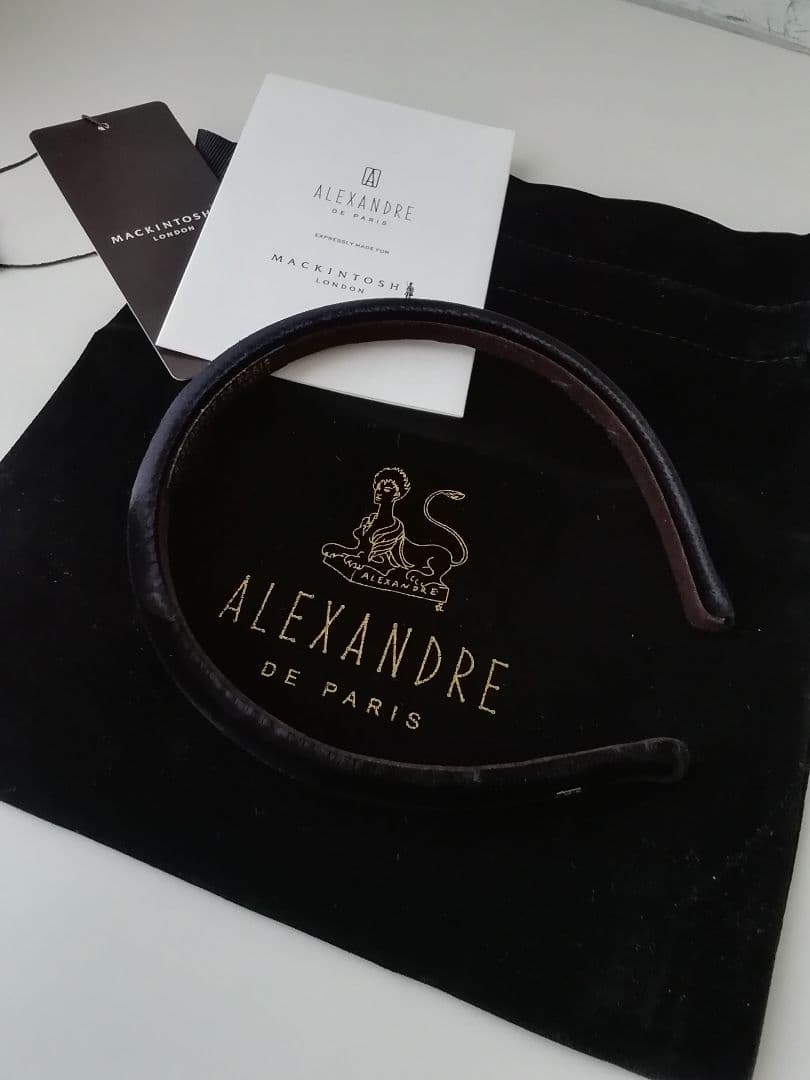 ALEXANDRE DE PARIS 　アレクサンドル ドゥ パリ　カチューシャ