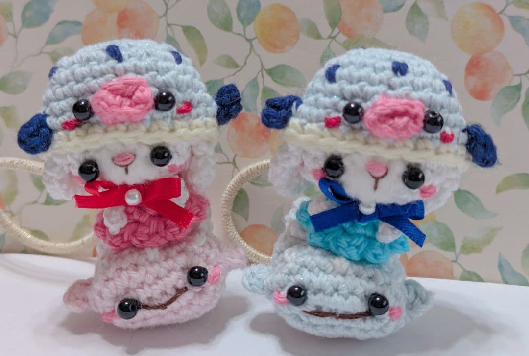 めえmeetページです★編みぐるみオーダー【ヘアゴム】