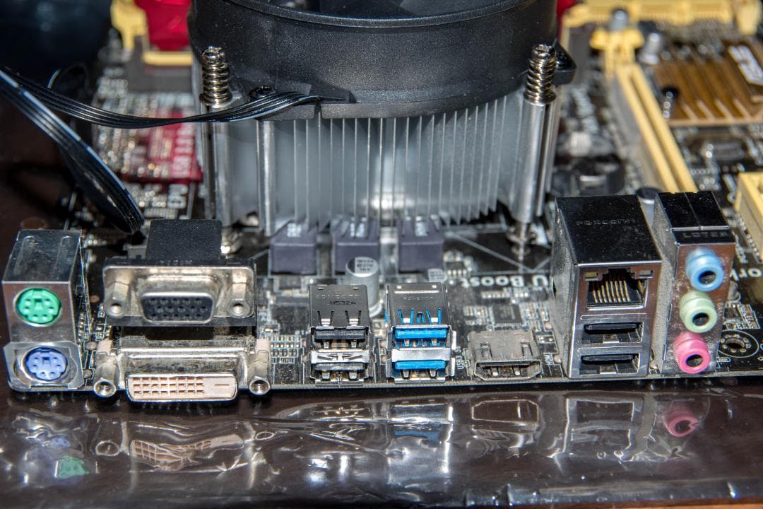 CPU i5/メモリ16GB/SSD 256GB付Asus B85M-G セット