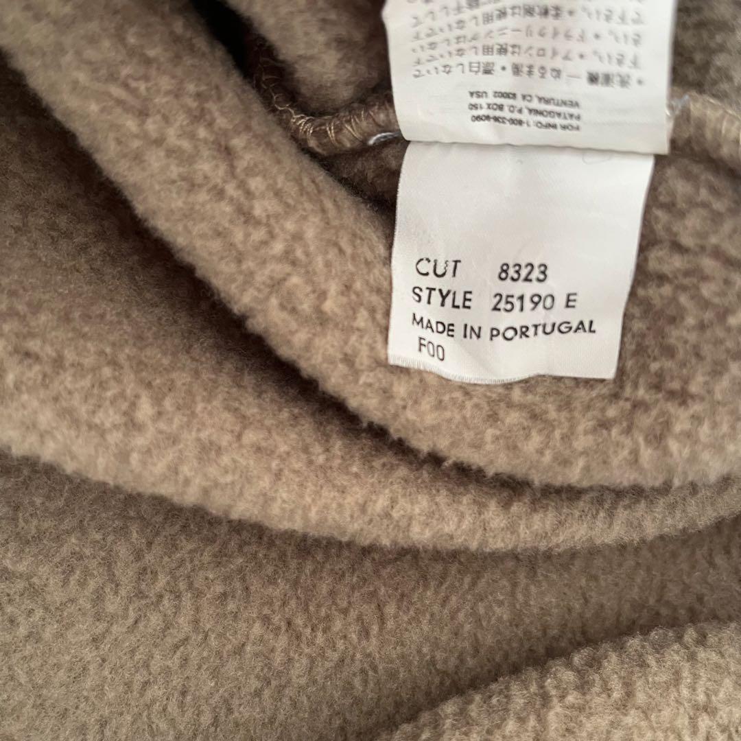 希少 パタゴニア patagonia シンチラスナップT グレーベージュ M