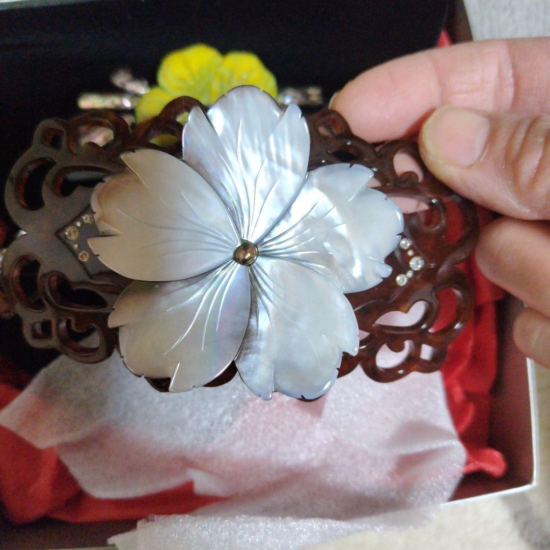 imac フラワーデザイン ヘアクリップ 3個セット