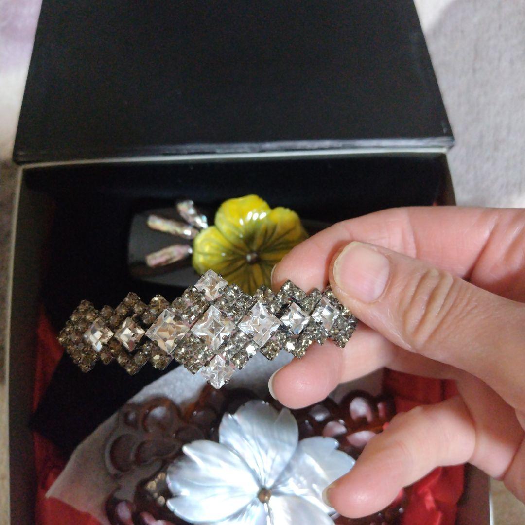 imac フラワーデザイン ヘアクリップ 3個セット