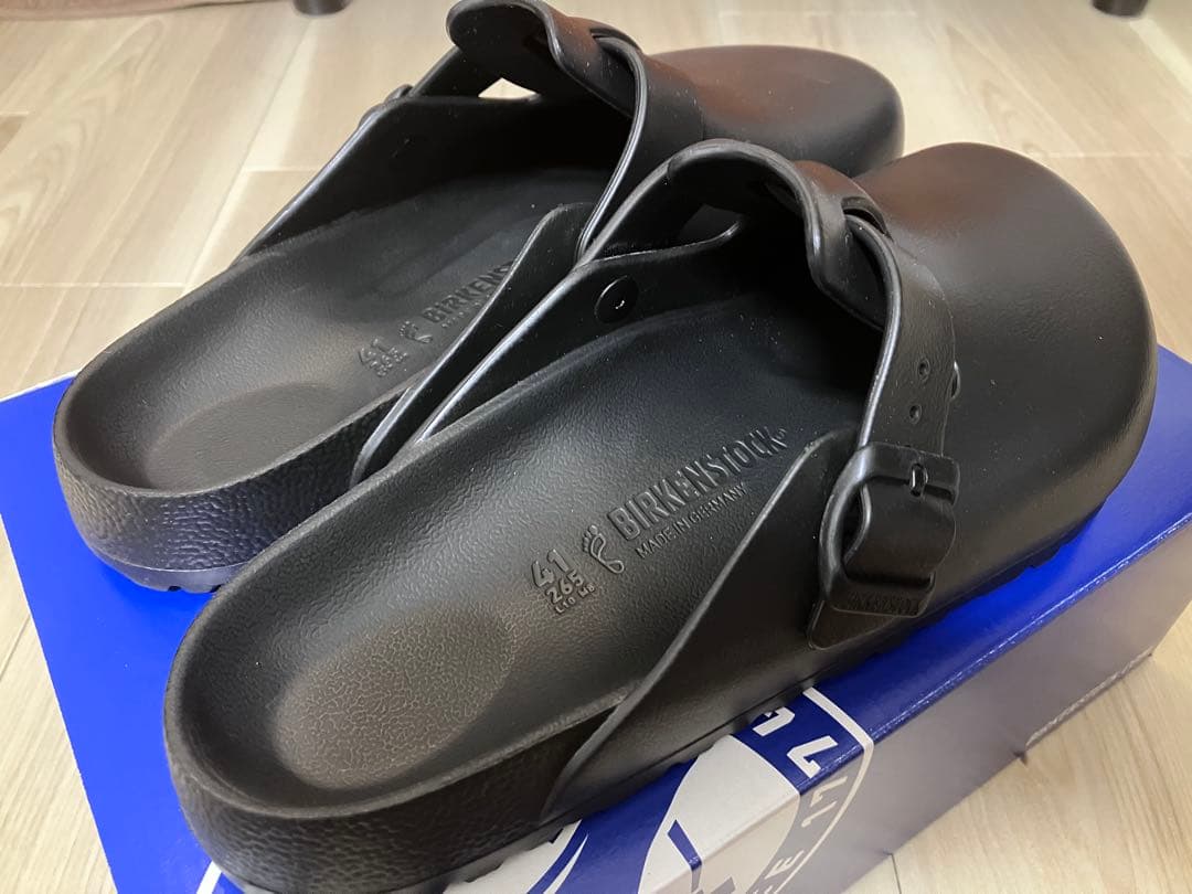 新品 BIRKENSTOCK Boston EVA 41 26.5cmブラック