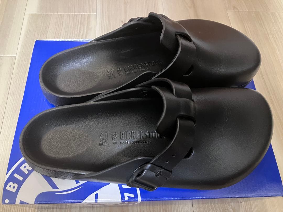 新品 BIRKENSTOCK Boston EVA 41 26.5cmブラック