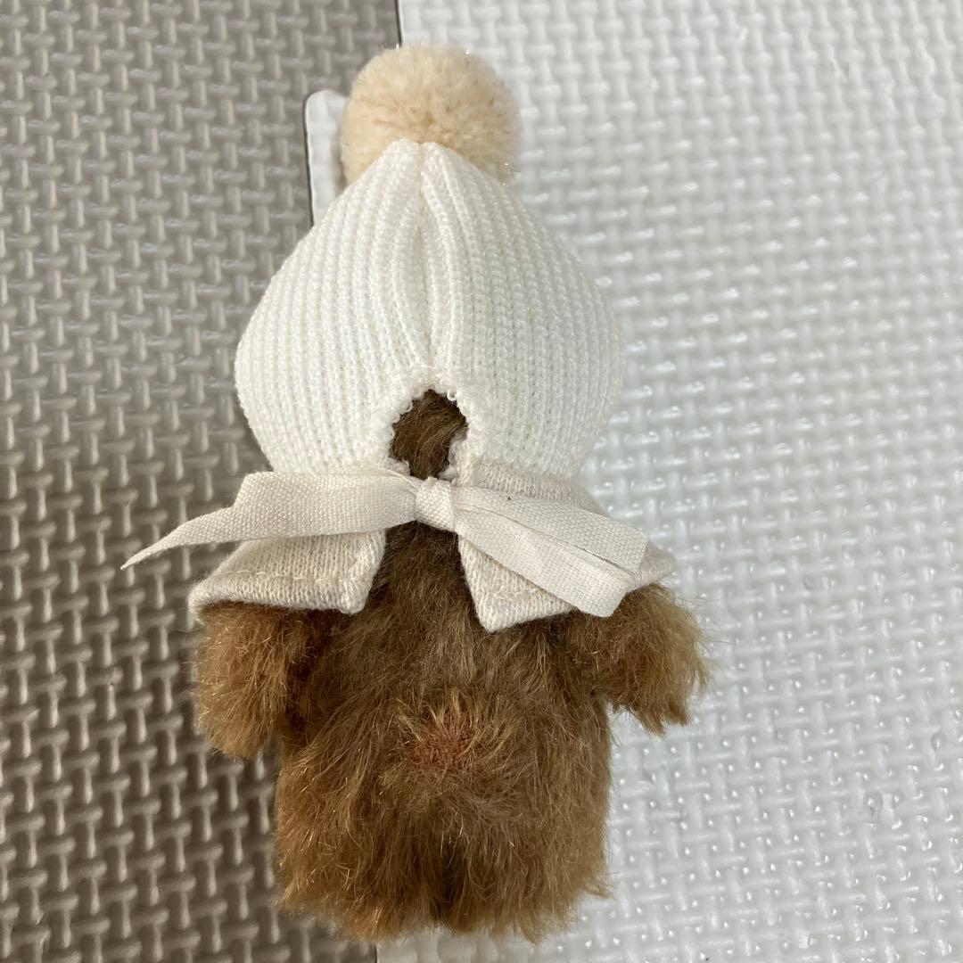 m*s様 まめmoppel くま　テディベア　巾着付き　ミウラミク様　ぬいぐるみ
