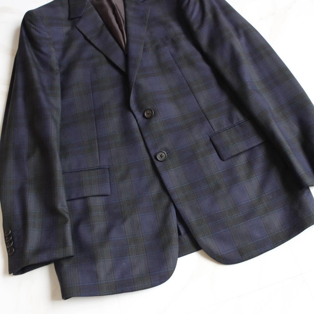 【現行タグ】Paul smith di pray ブラックウォッチチェックスーツ