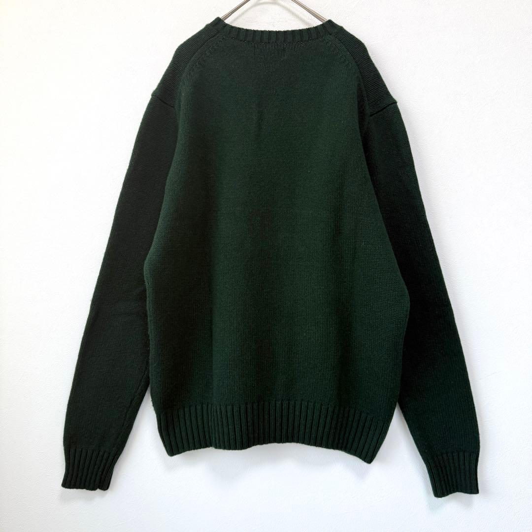 【美品✨】ポロラルフローレン ポロベア カシミヤニット セーター 希少グリーンM