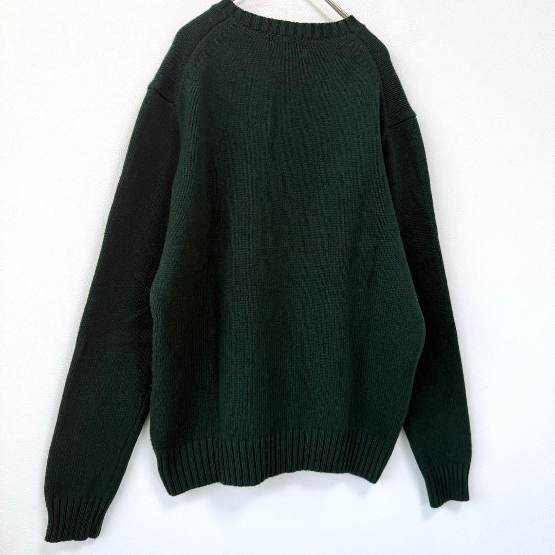 【美品✨】ポロラルフローレン ポロベア カシミヤニット セーター 希少グリーンM