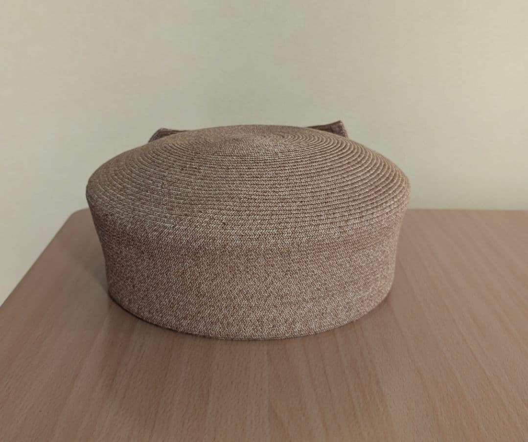 リオネ レディース トーク帽 　ナチュラルカラー