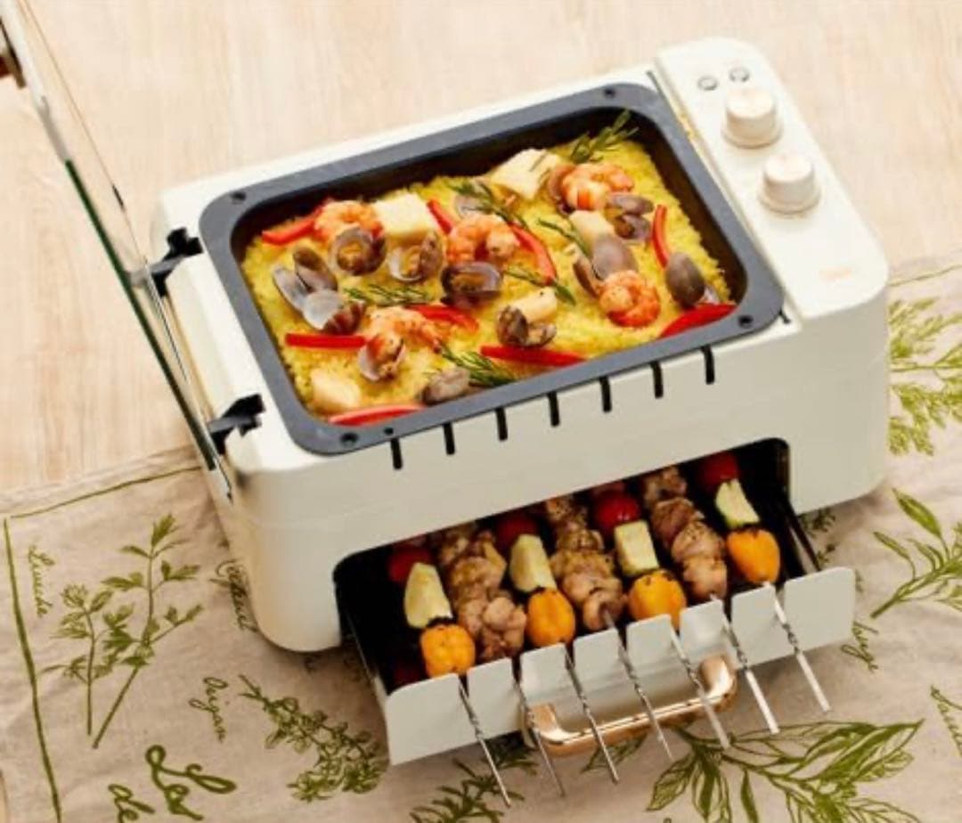 ホットプレート　焼き肉　焼き鳥　トースト　煮込み　取扱説明書