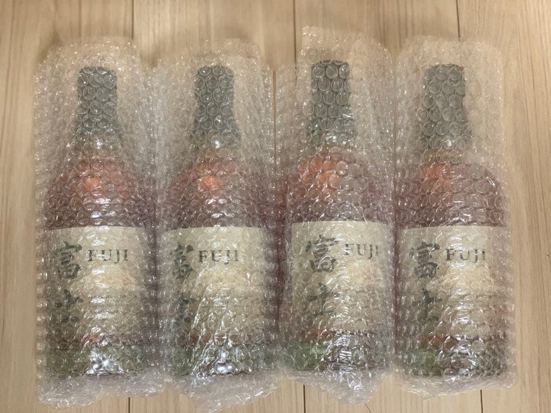 【新品未開封】キリンシングルモルトジャパニーズウィスキー富士 700ml 4本