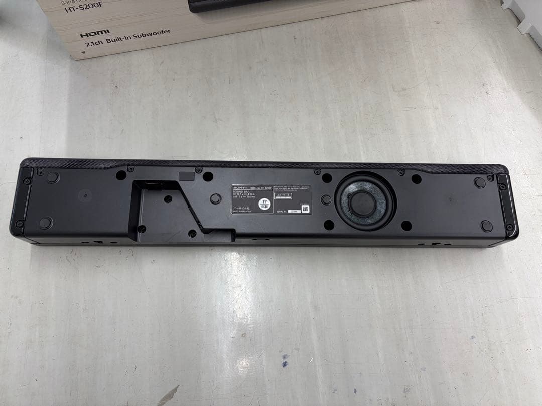 ソニー　サウンドバー　HT-S200F