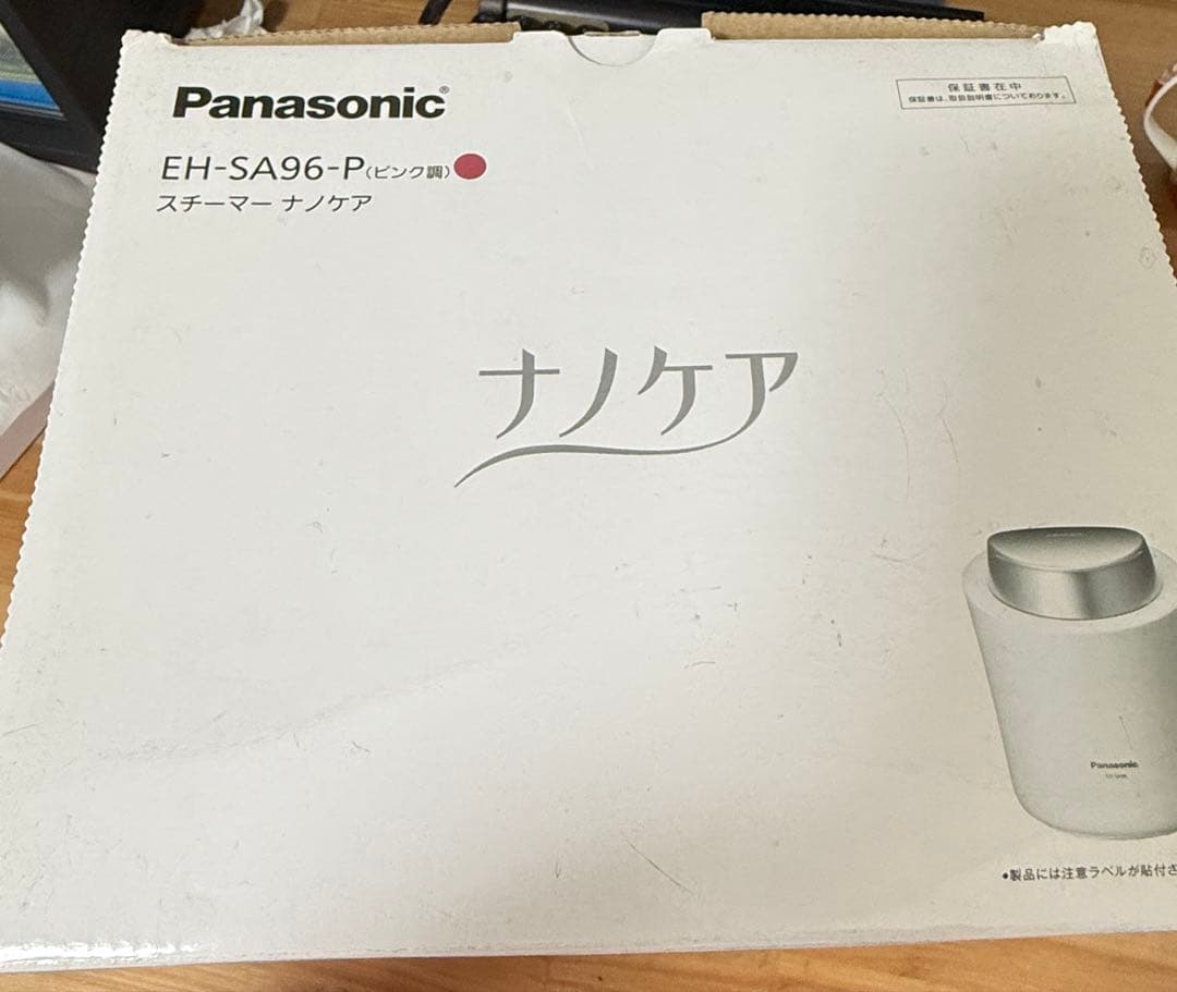 パナソニック スチーマー ナノケア W温冷エステ ピンク EH-SA96-P
